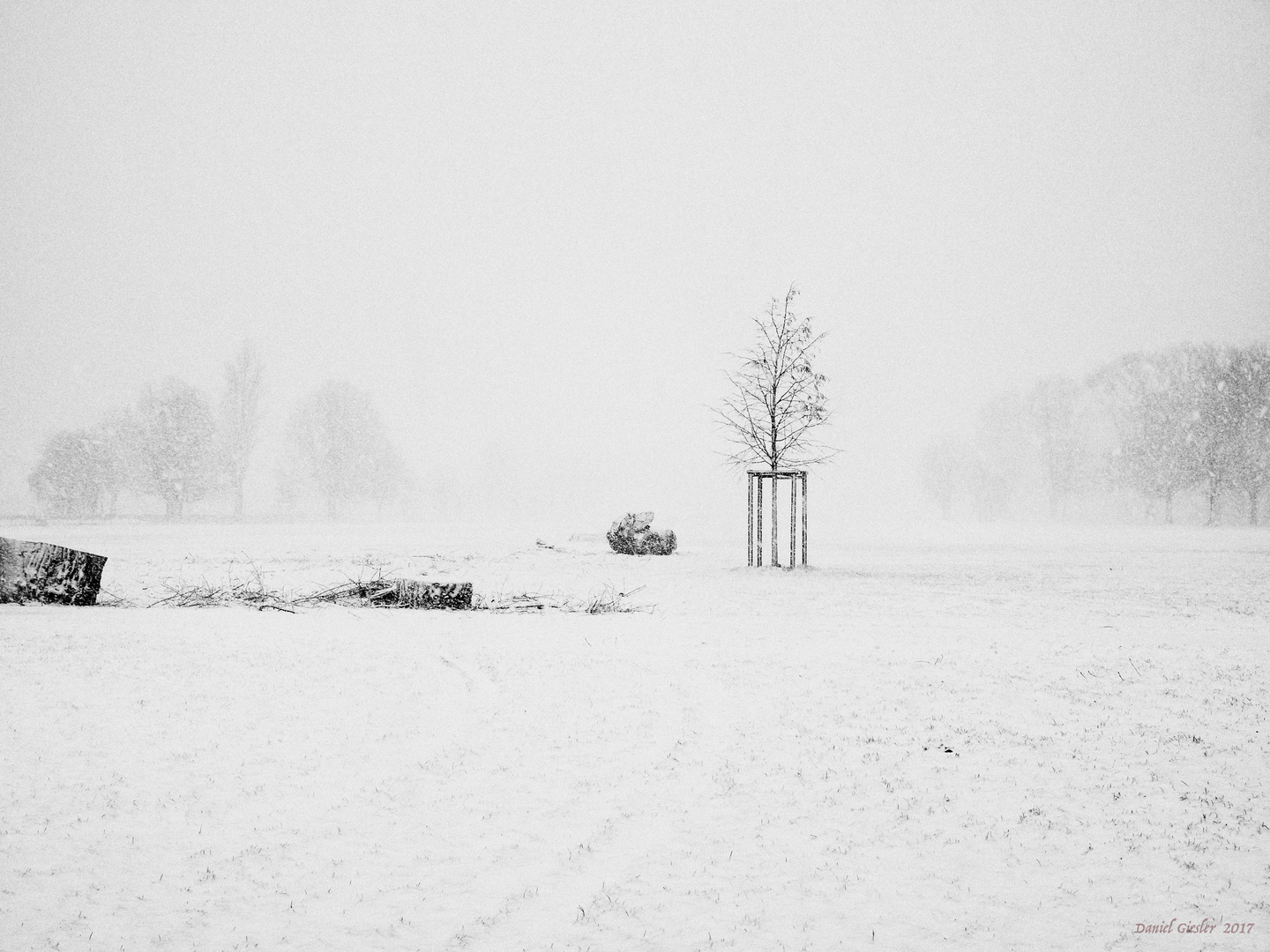 Schnee in Düsseldorf