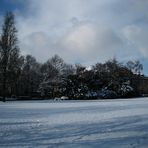 Schnee in Gladbeck City