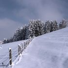 Schnee in HDR