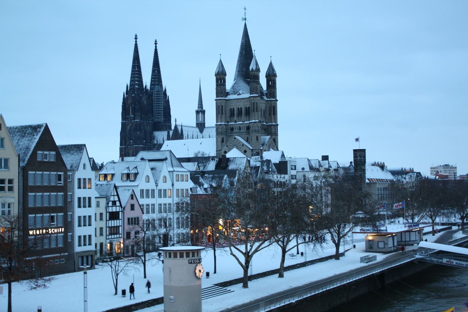 Schnee in Köln