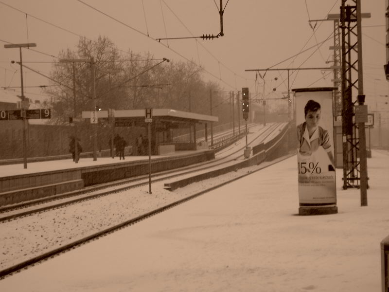 Schnee in Köln