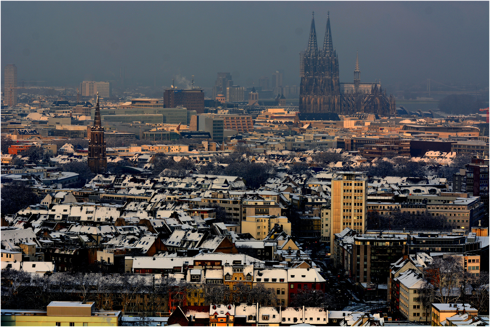 Schnee in Köln (I)
