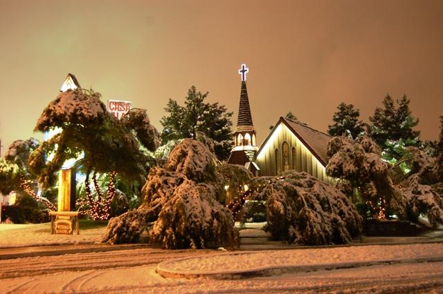 Schnee in Las Vegas