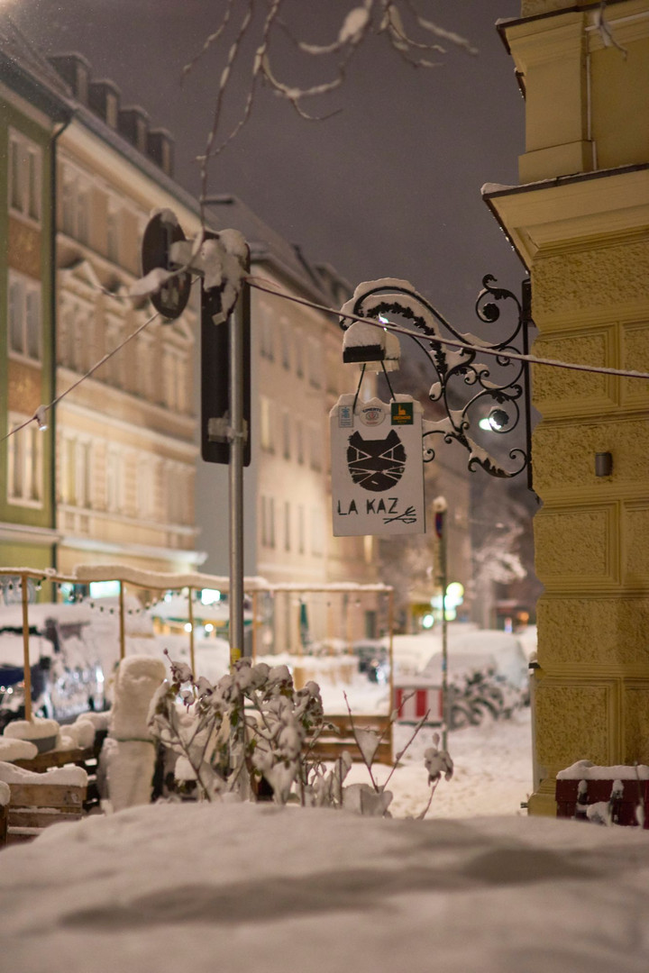 Schnee in München