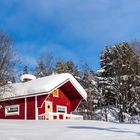 Schnee in Nikkilä