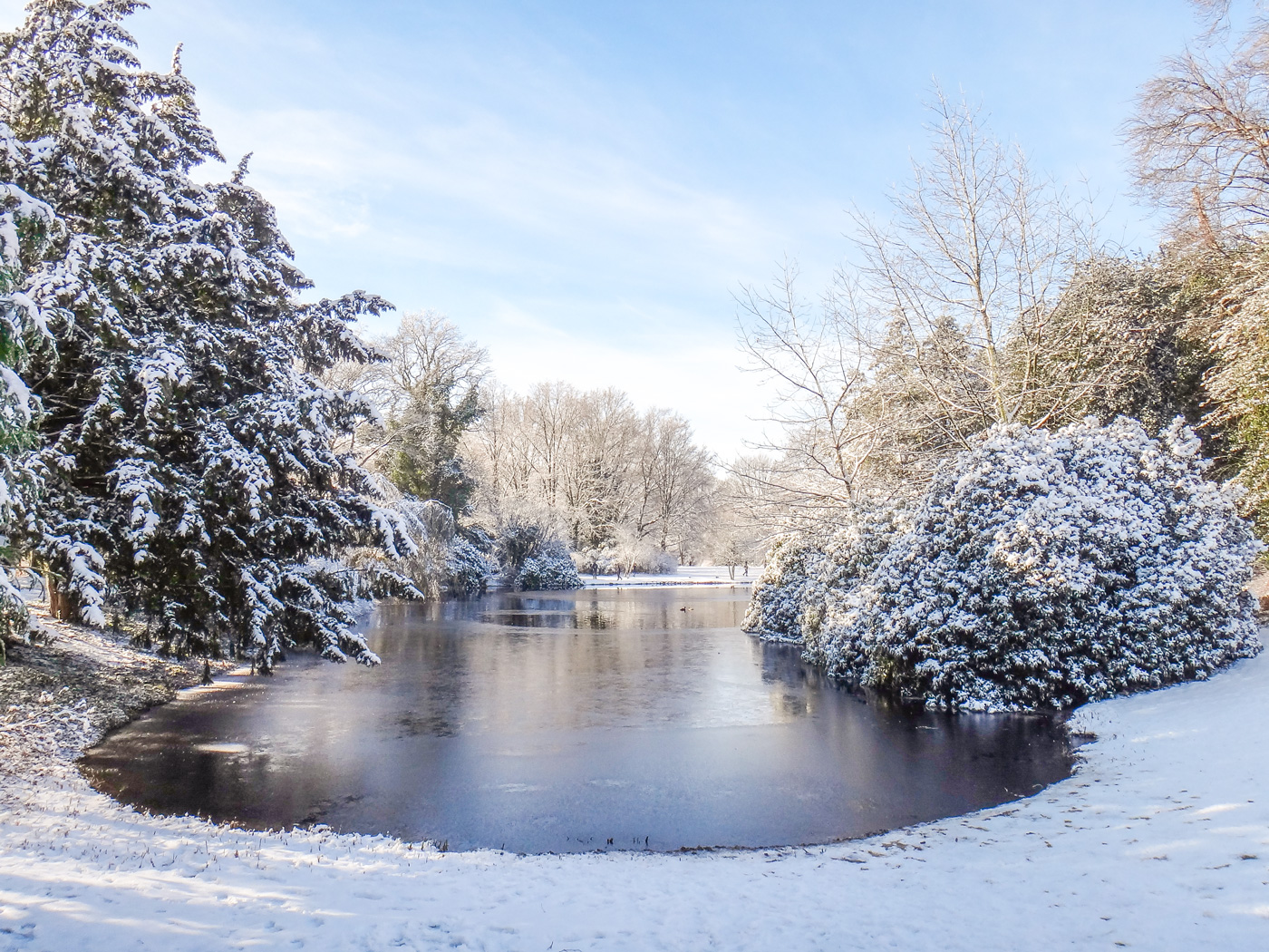 Schnee in Oldenburg