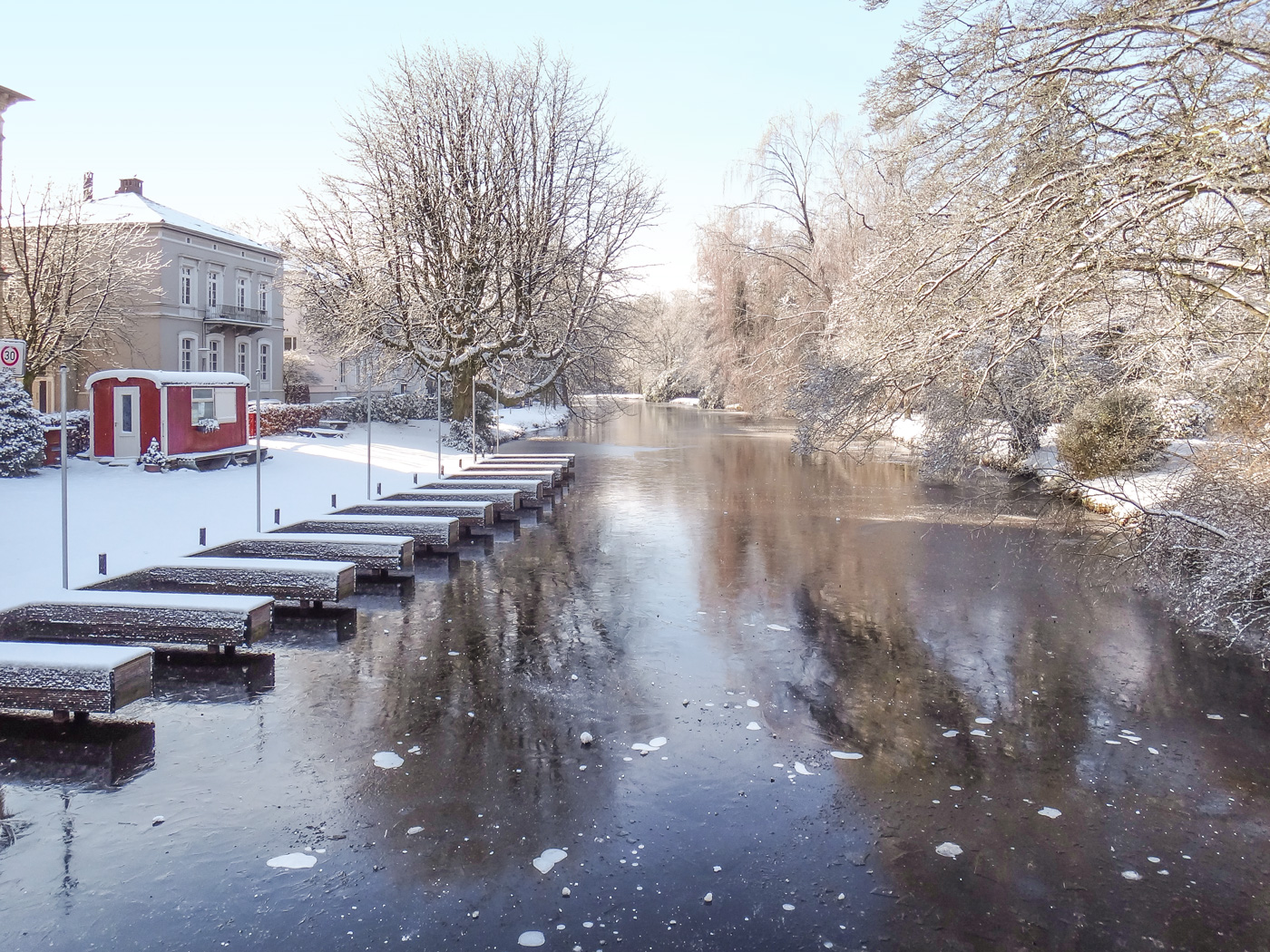 Schnee in Oldenburg