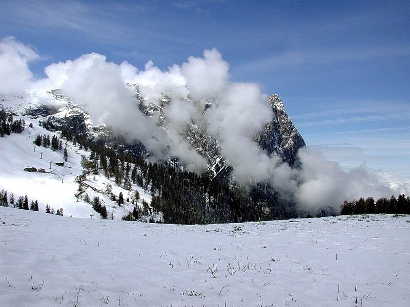 Schnee in Südtirol