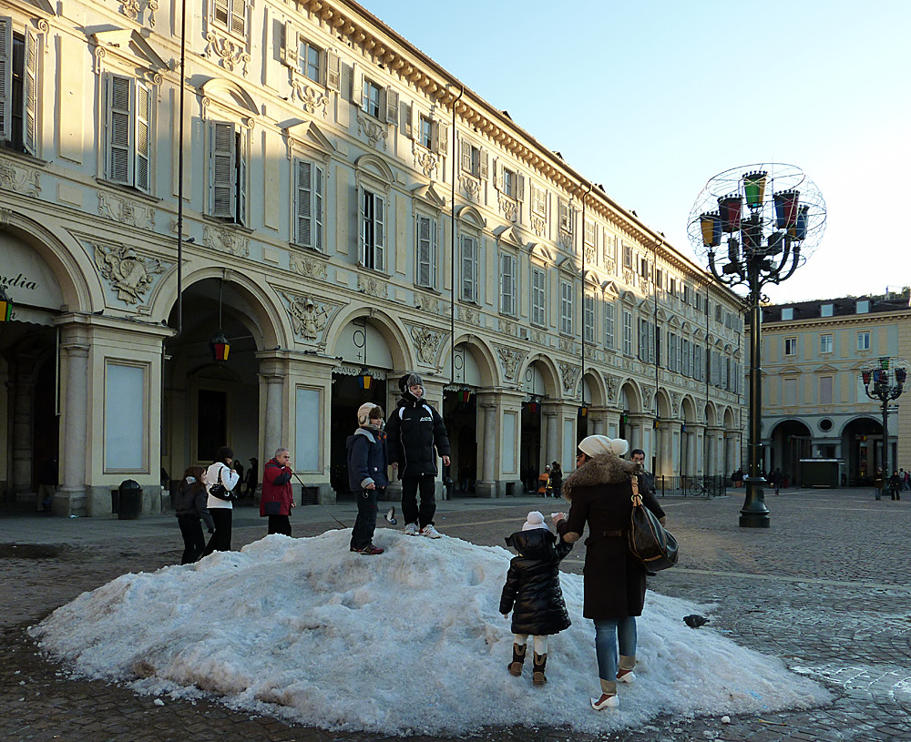 Schnee in Turin IV