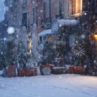 Schnee in Venedig