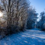 Schnee mit Sonne