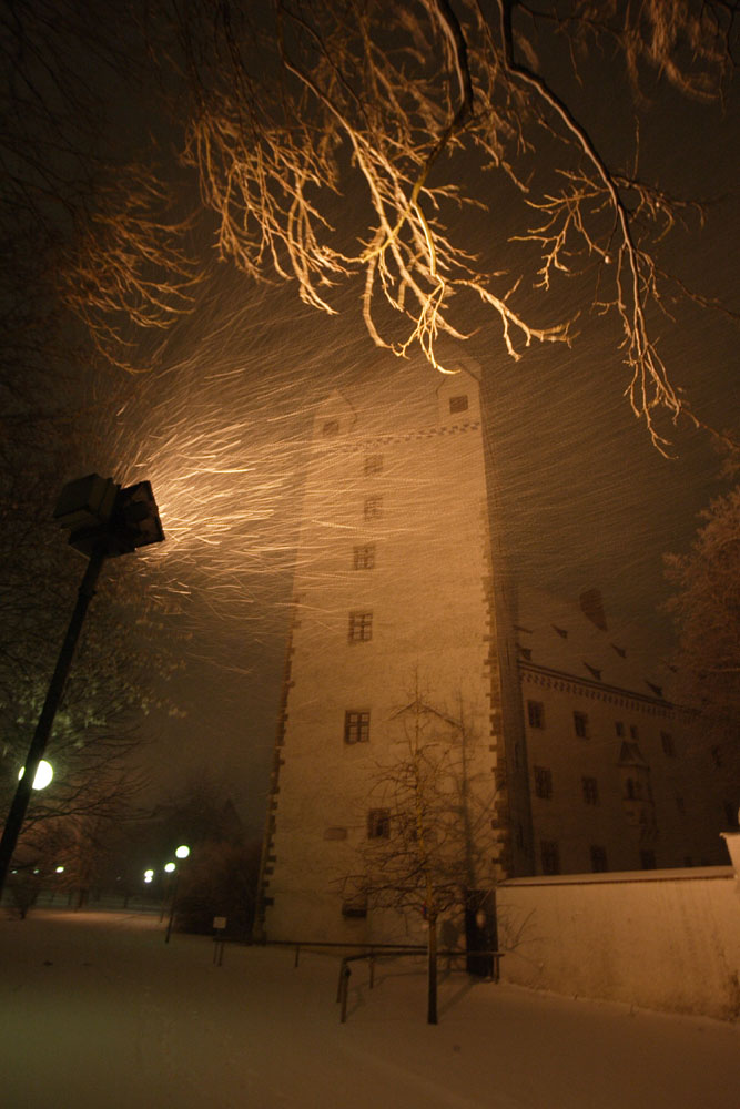 Schnee mitten im Winter