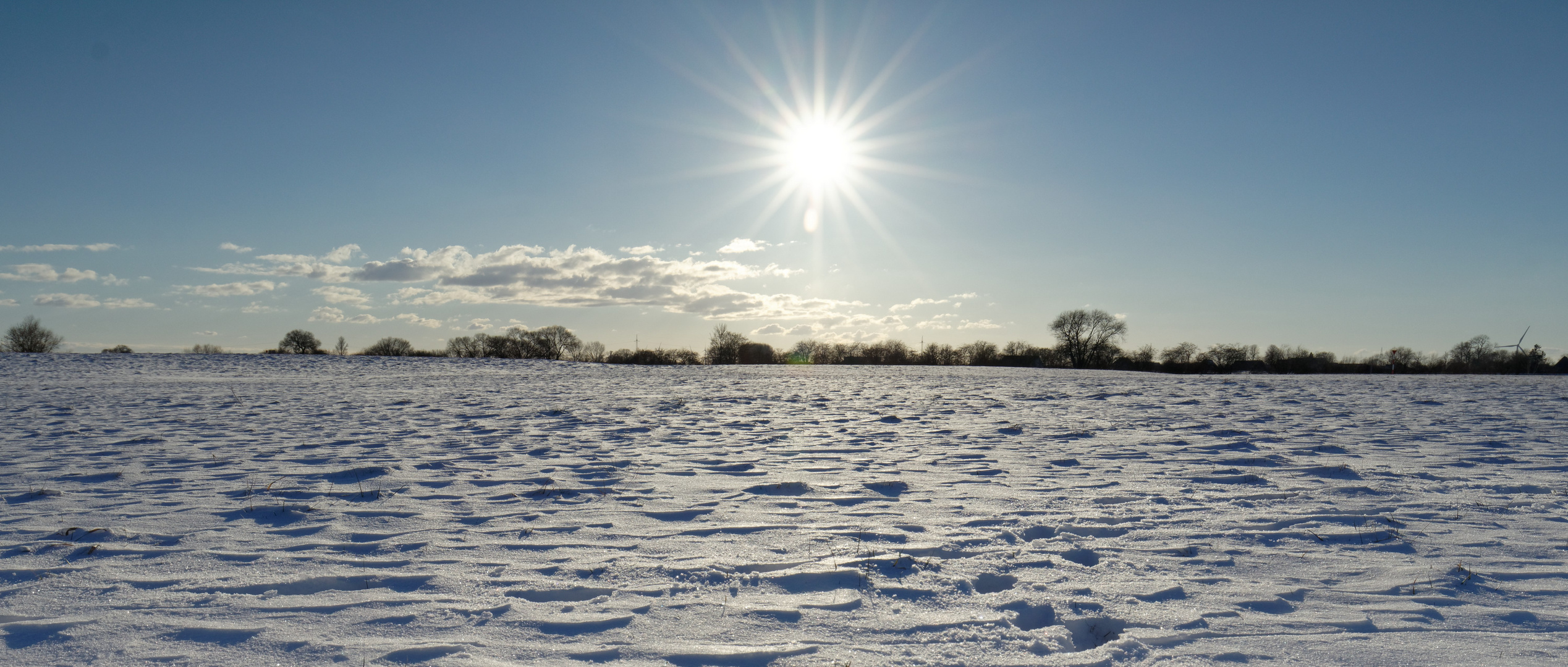 Schnee "satt"...