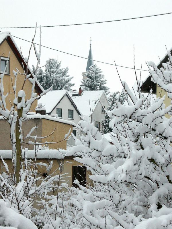 Schnee, Schnee und nochmal Schnee, der Frühling läßt sich lange Zeit