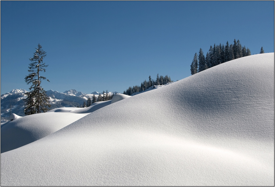 Schnee, Schnee und Schnee