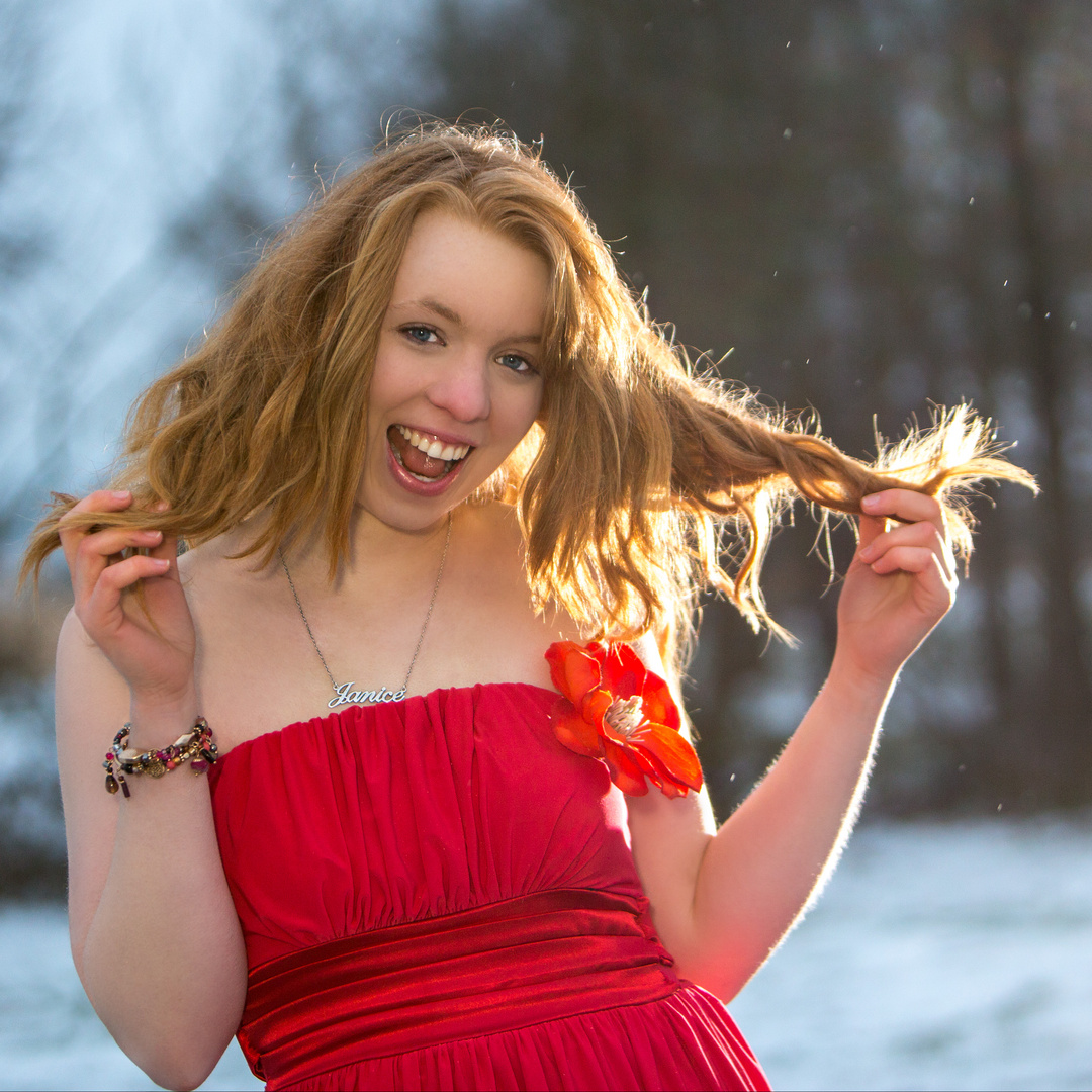 Schnee-Shooting mit "Girlyj" *1*