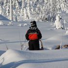 Schnee so weit das Auge reicht - einfach schön