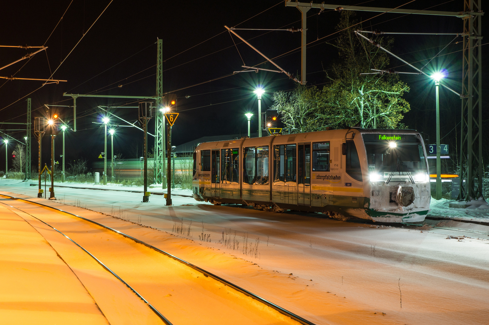 Schnee soweit das Auge reicht!