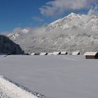 Schnee soweit das Auge reicht