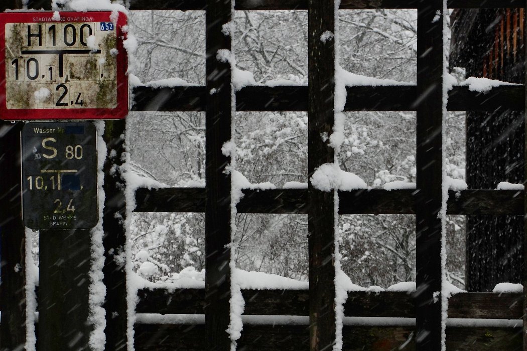 Schnee-Treiben