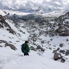 Schnee über den Steinernen Meer