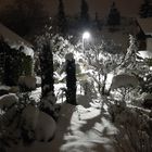 Schnee um Mitternacht