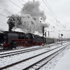 Schnee- und Dampfgestöber