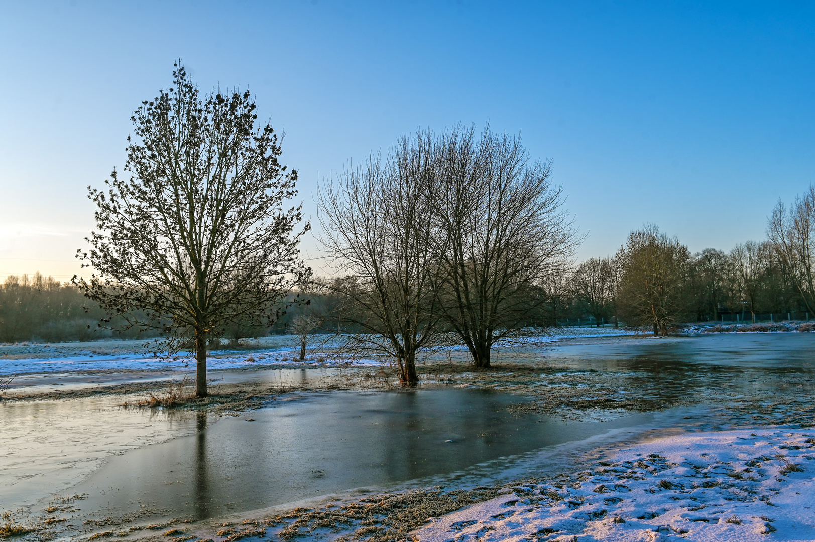 Schnee und Eis