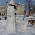 Schnee und Kälte in Sichtweite