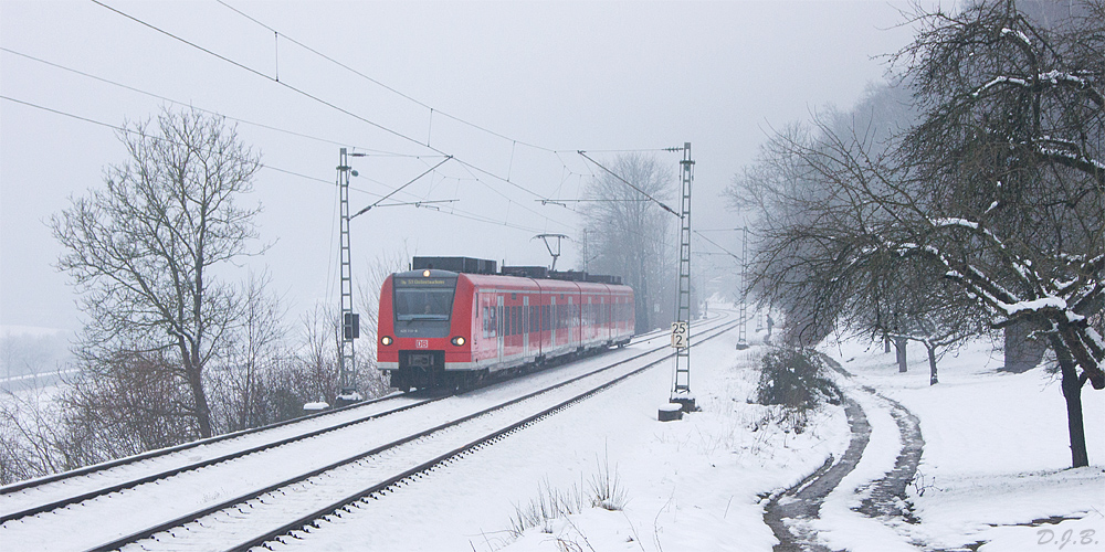 Schnee und Nebel