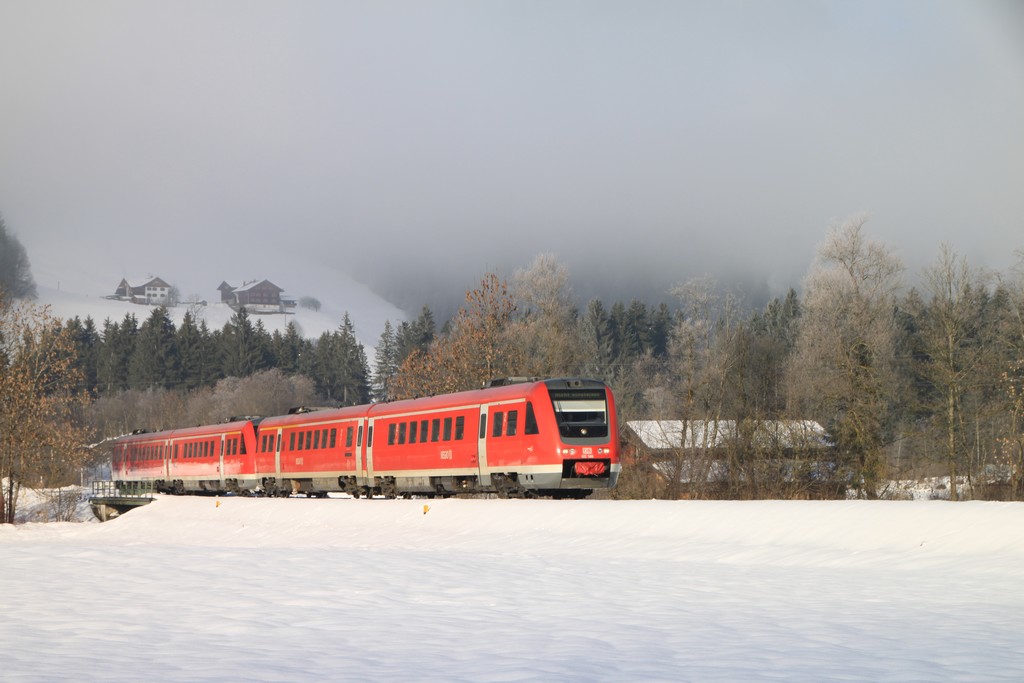 Schnee und Nebel