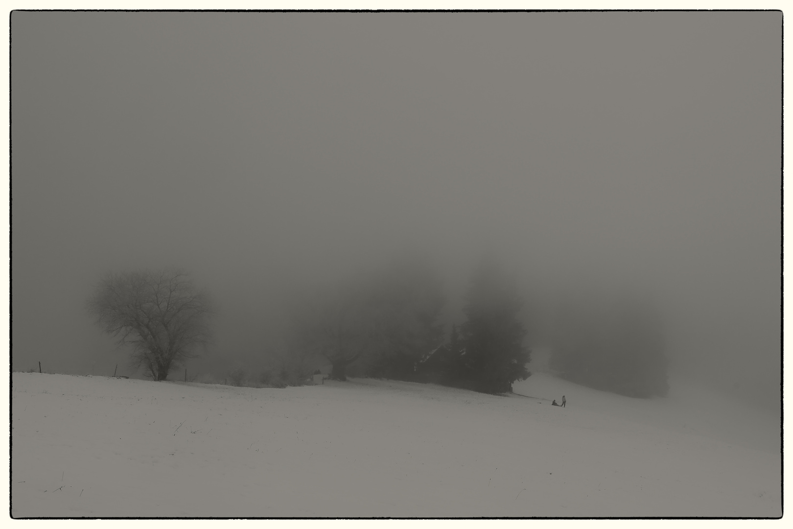 schnee und nebel