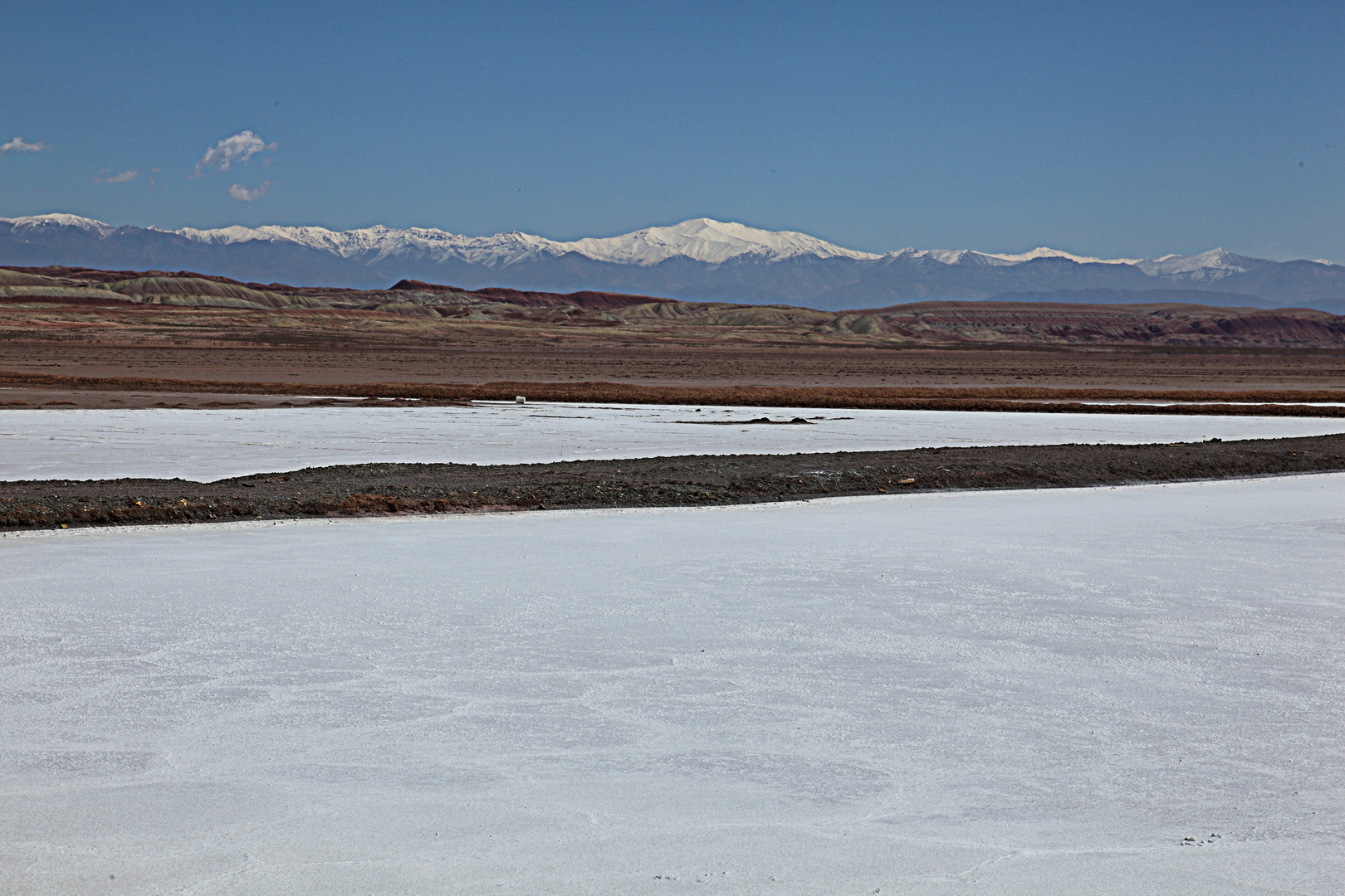 Schnee und Salz Iran