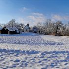 Schnee und Sonne am Sonntag