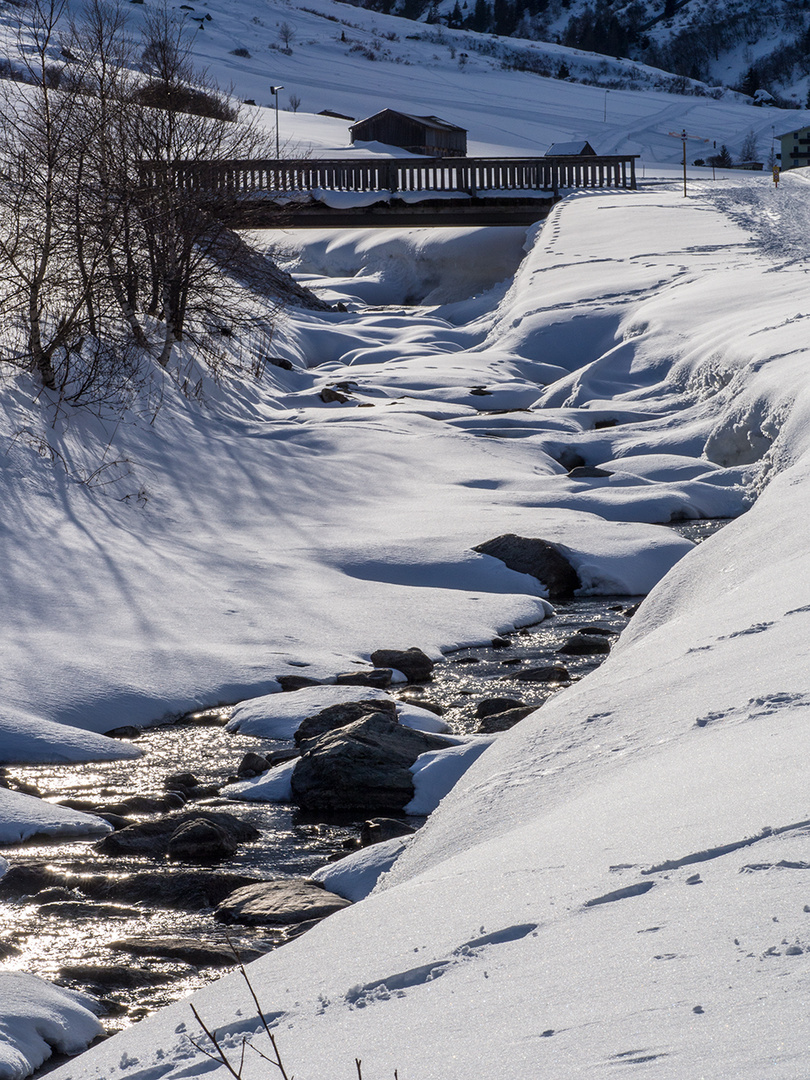 Schnee und Sonne - Entspannung