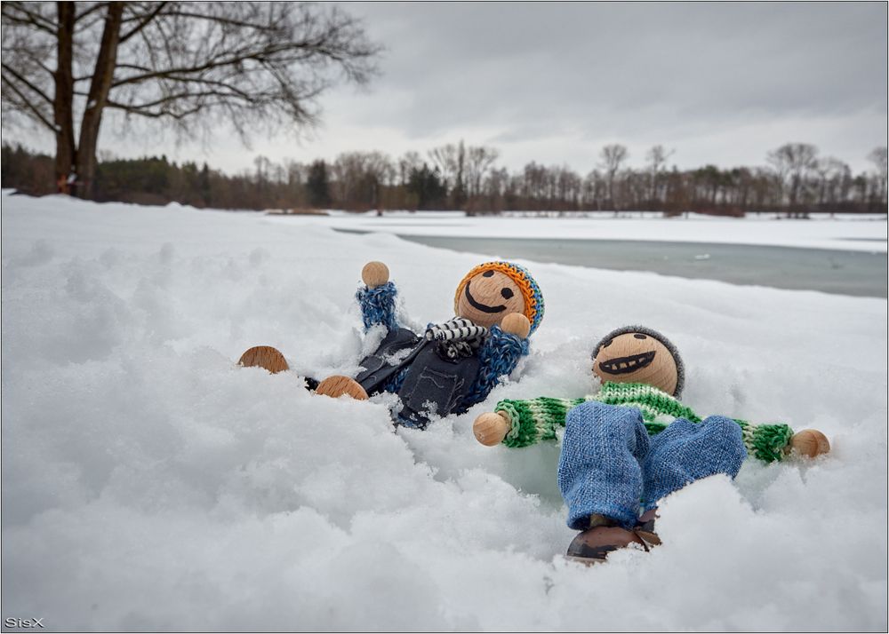 Schnee von letzter Woche