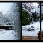 Schnee zum Frühstück am 7 März 2016