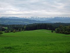 Schneebedeckte Alpengipfel