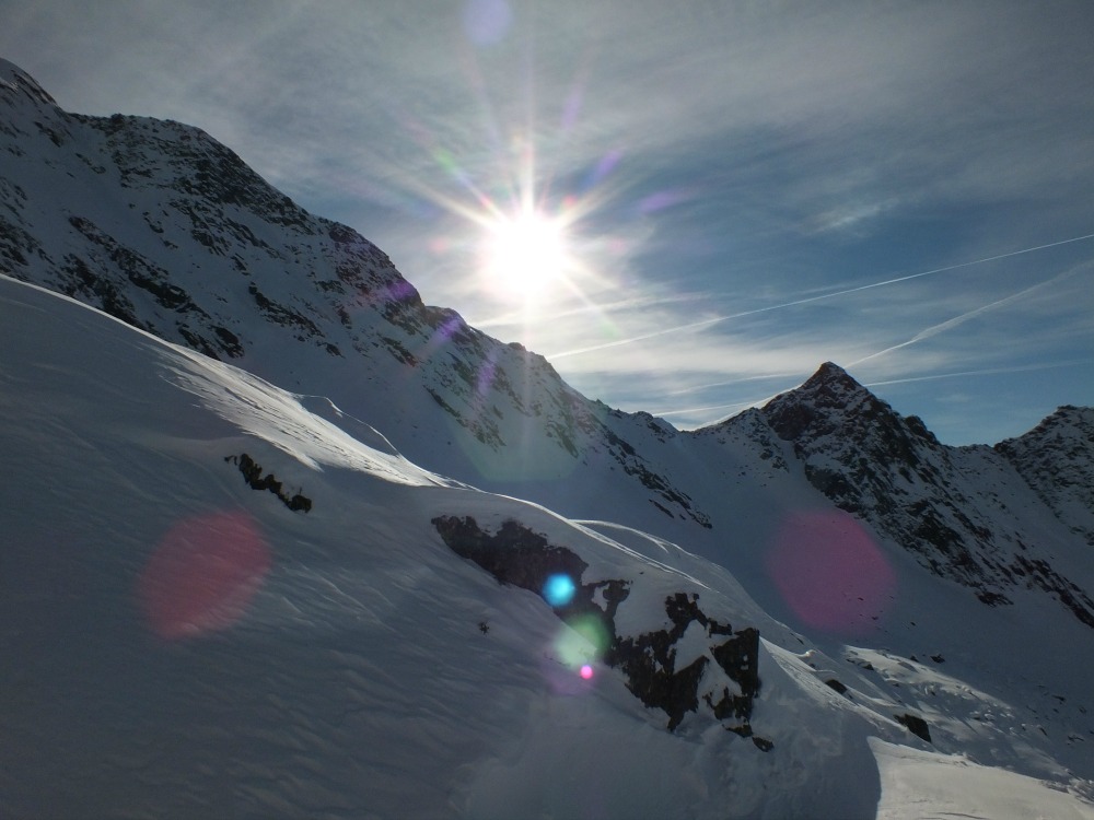 Schneebedeckte Berge