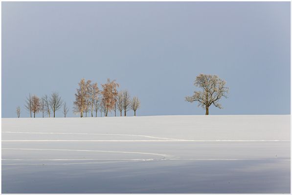 Schneebedeckte Stille...