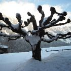 Schneebedeckter Baum