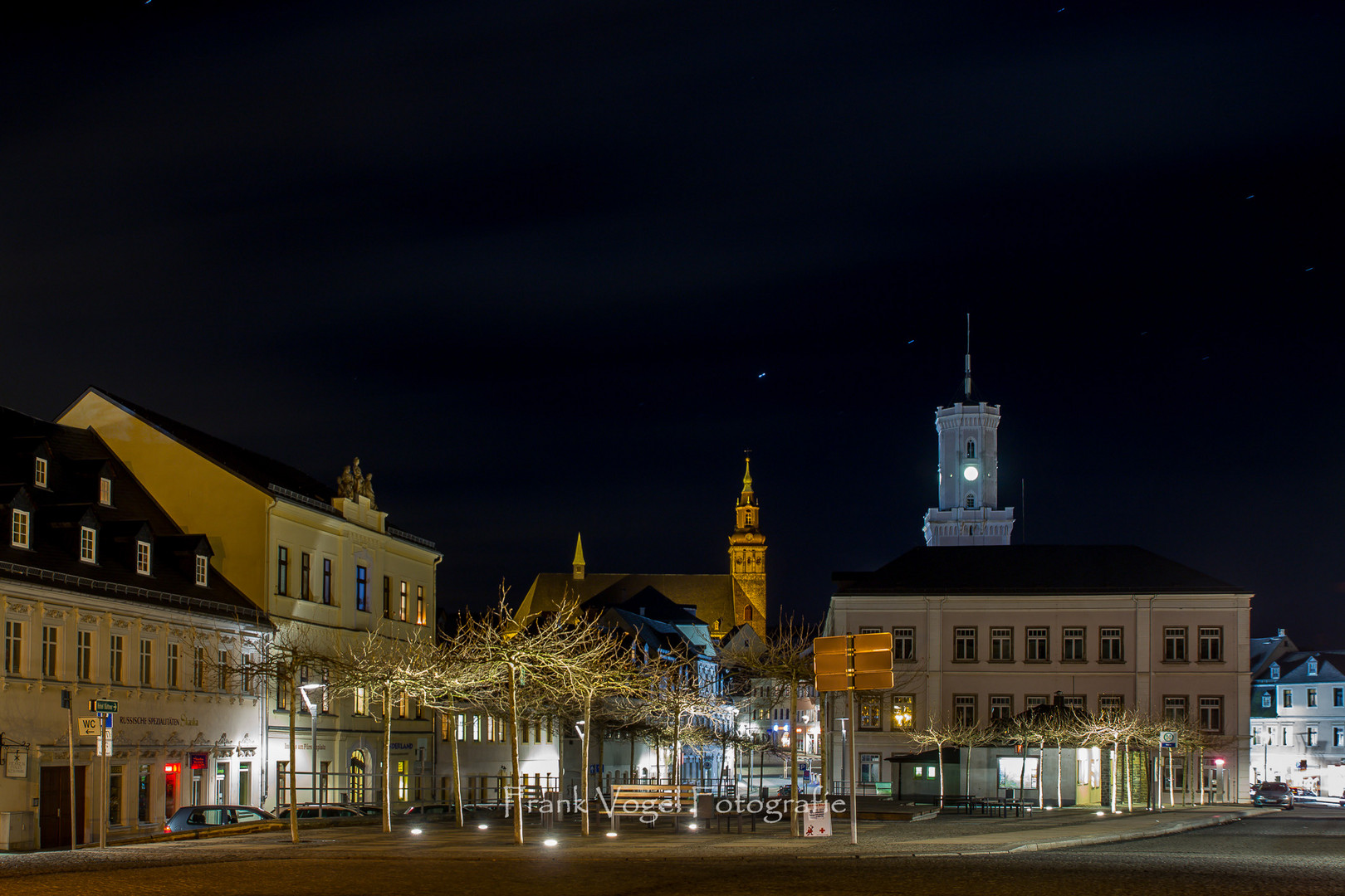 Schneeberg am Abend