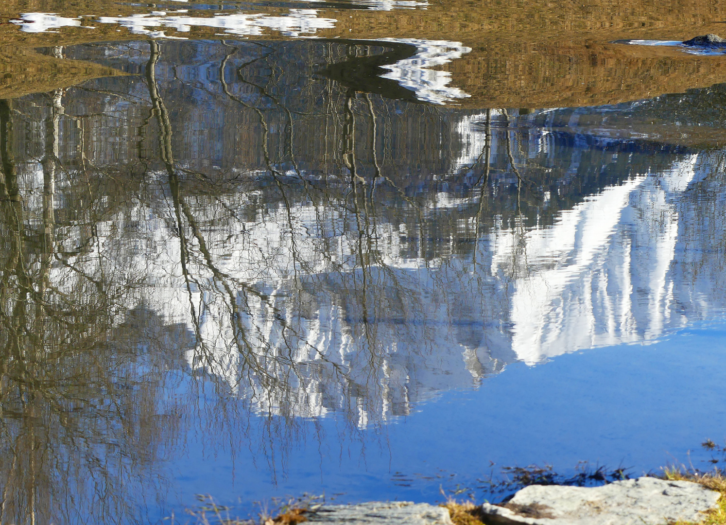 Schneeberg im Badesee