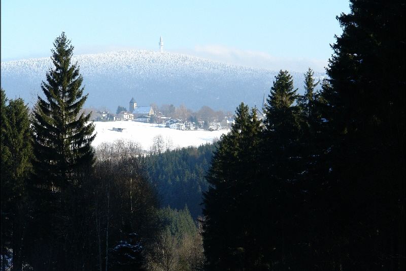 Schneeberg im Fichtelgebirge