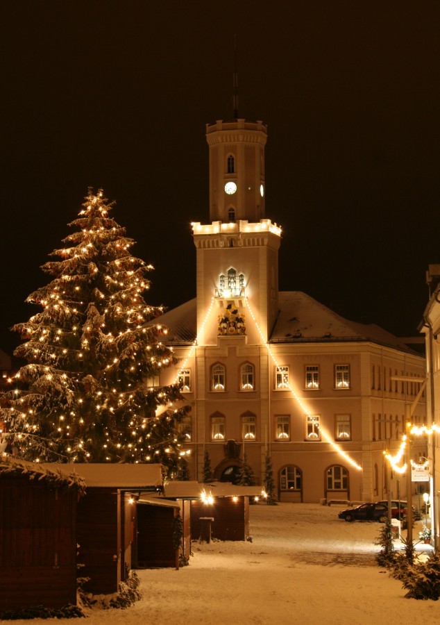 Schneeberg mit Schnee