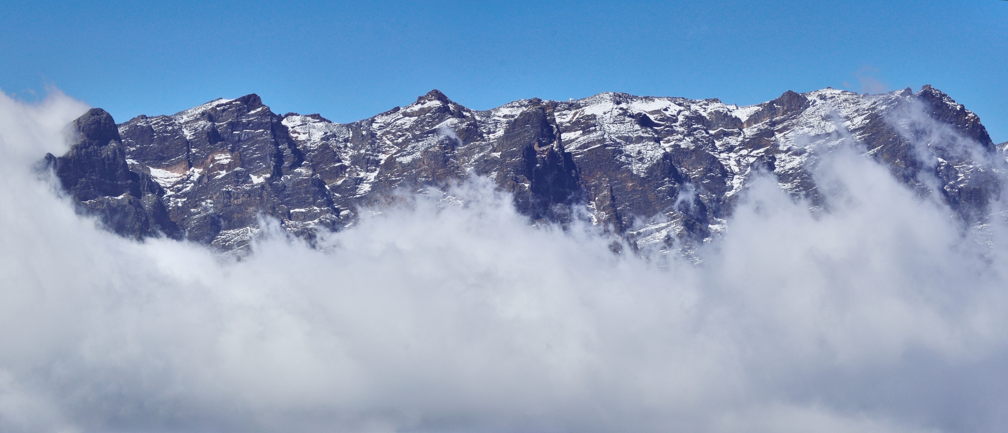 Schneeberge auf La Palma