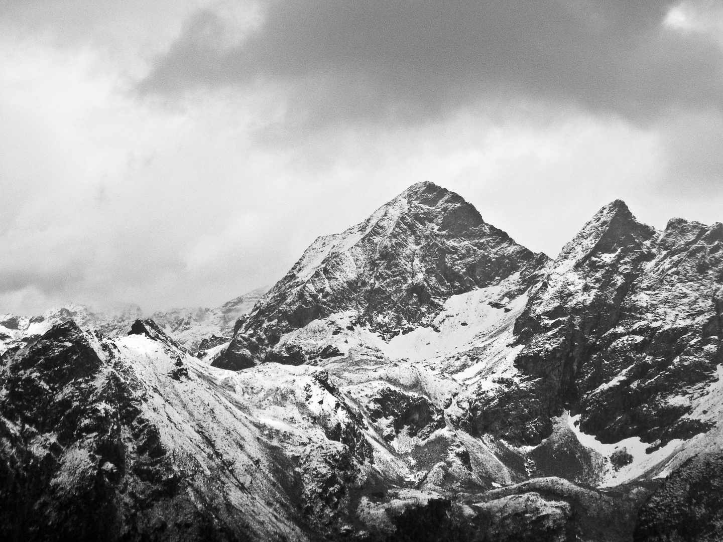 Schneeberge bei Ramsau am Dachstein