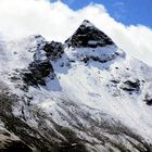 Schneeberge im Sommer