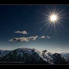 Schneeberge in Norwegen