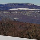 "Schneebergwinterblick" von der Nollendorfer Höhe in Böhmen